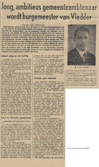 Asser Courant - 22 januari 1957