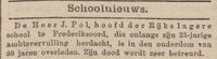Het nieuws van de dag, 18 november 1892